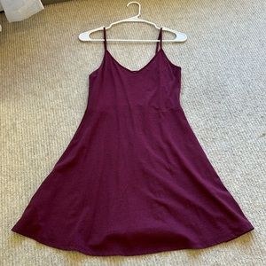 MAROON H&M TANK DRESS